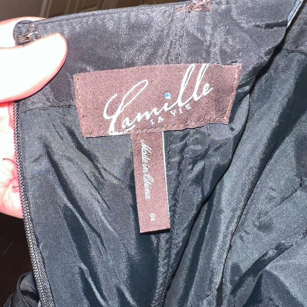 Camille Black Prom Dress